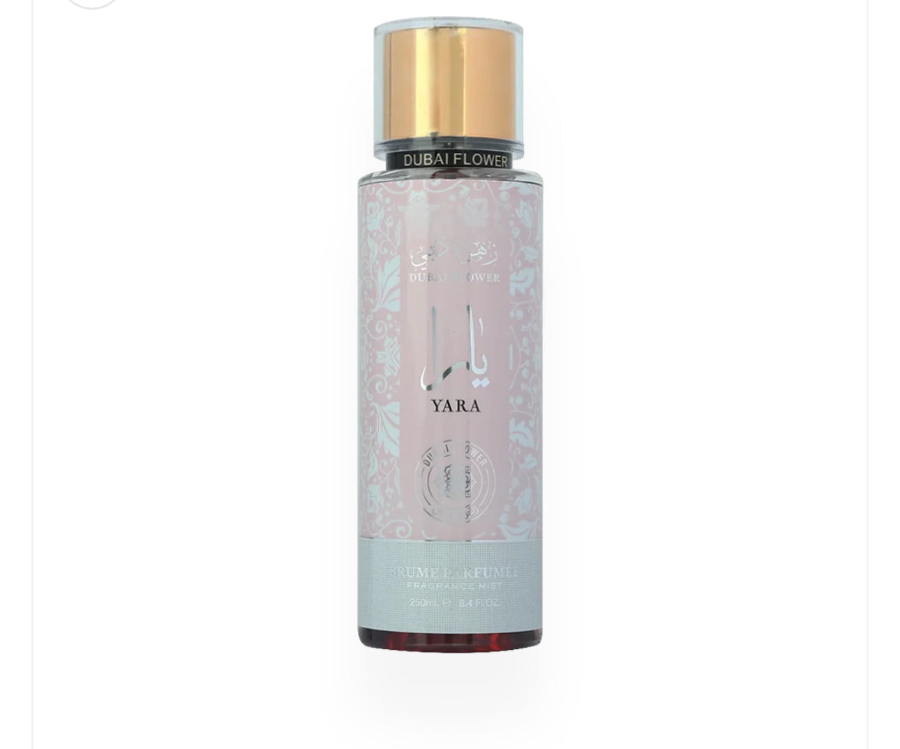 Brume parfumée Yara 250ml - Dubaï Flower
