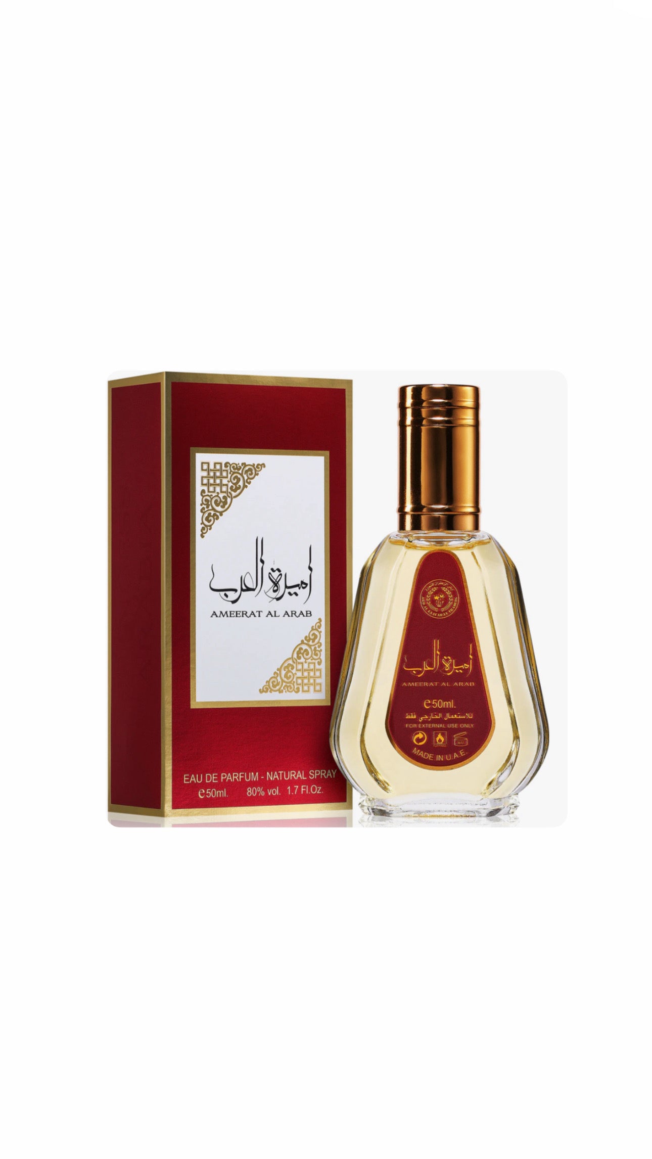 Eau de Parfum Ameerat Al Arab 50ml - Asdaaf